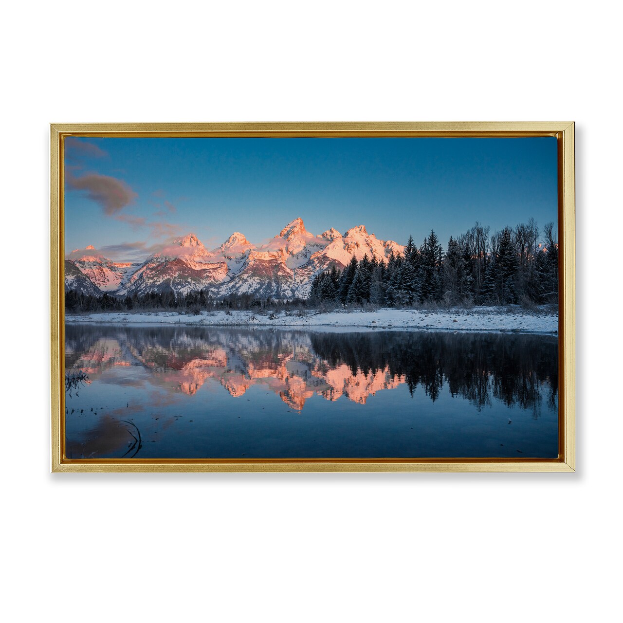 Stupell Industries Grand Morning View Floating Frame, design by Jared Kreiss